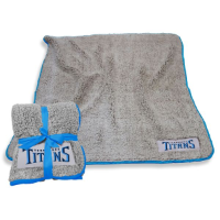 Tennessee Titans Frosty Fleece Blanket w/ Sherpa Material