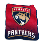 Florida Panthers Raschel Throw Blanket