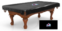 Colorado Avalanche Pool Table Cover w/ Officially Licensed Logo