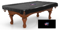 Columbus Blue Jackets Pool Table Cover w/ Officially Licensed Logo