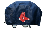 Boston Grill Cover with Red Sox Logo on Blue Vinyl - Deluxe