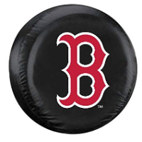 Boston Red Sox Standard Tire Cover w/ Officially Licensed 'B' Logo