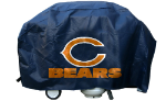 Chicago Grill Cover with Bears Logo on Blue Vinyl - Deluxe
