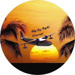 Fly By Night Tire Cover on Black Vinyl