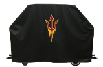 Arizona State Grill Cover with Sun Devils Pitchfork Logo on Vinyl