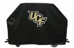 Central Florida Grill Cover with Golden Knights Logo on Black Vinyl