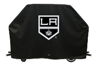 Los Angeles Grill Cover with Kings Logo on Black Vinyl