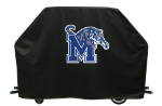 Memphis Grill Cover with Tigers Logo on Black Vinyl