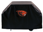 Oregon State Grill Cover with Beavers Logo on Black Vinyl
