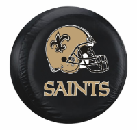 New Orleans Saints Standard Tire Cover w/ Helmet Logo