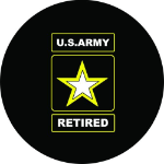 Army Retired Spare Tire Cover