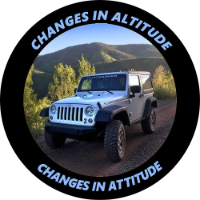 Changes in Altitude - Changes in Attitude Tire Cover
