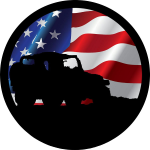 Jeep Shadow Flag Tire Cover
