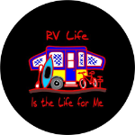 RV Life is the Life for Me Spare Tire Cover