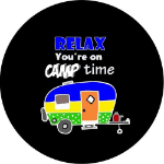 RELAX You're on Camp Time Spare Tire Cover
