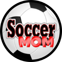 Soccer Mom Tire Cover on Black Vinyl