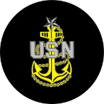 US Navy Logo w/ Anchor Spare Tire Cover