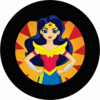 Wonder Woman Spare Tire Cover
