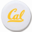 University of California Tire Cover Logo on White Vinyl