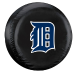 Detroit Tigers Standard Tire Cover w/ Officially Licensed Logo