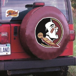 Florida State Burgundy Tire Cover w/Seminoles Logo