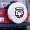 University of Georgia Tire Cover w/ Bulldogs Logo White Vinyl