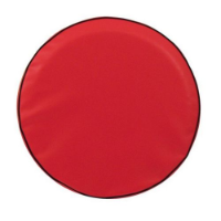 Plain Red Tire Cover for Jeep and RV