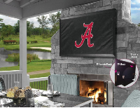 Alabama Outdoor TV Cover w/ Crimson Tide Script 'A' Logo