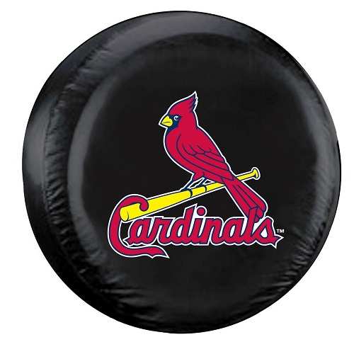 St Louis Cardinals Standard Tire Cover W Officially Licensed Logo - St Louis Cardinals Seat Covers